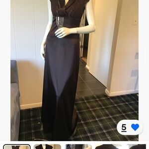 Adrianna Papell   Brown ( Chocolate ) NWT Stunning Evening g